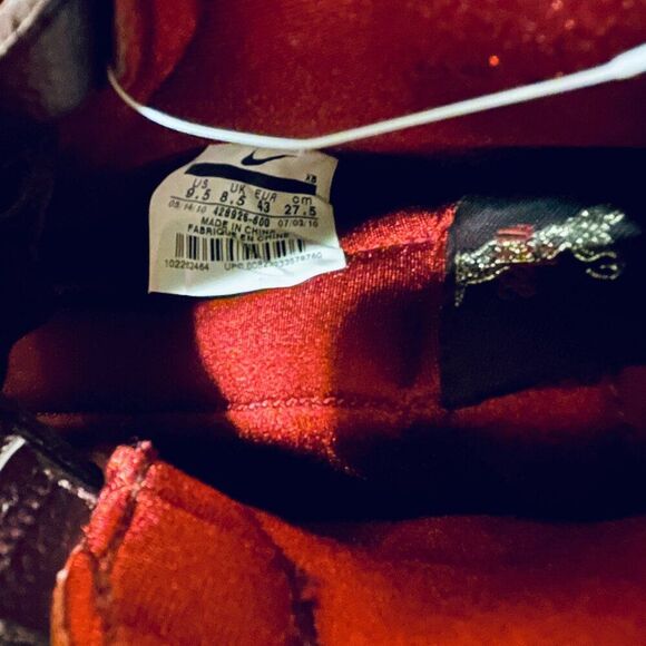 NEW NIKE BLAZER AC HIGH PREMIUM LEATHER STRAP Rust Red MENS 9.5 428926-600 - Picture 10 of 11